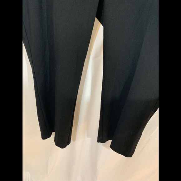 NEW $238 Eileen Fisher Crop Flare Leg Pants in‎ Black [SZ 14 ] - Picture 5 of 8